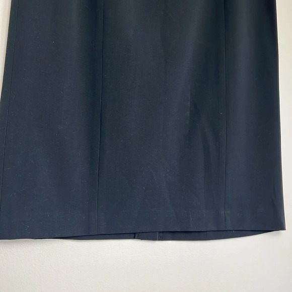 Style and Co Stretch LA Style Onyx Black Knee Length Skirt Size 12 NWT - Picture 4 of 9